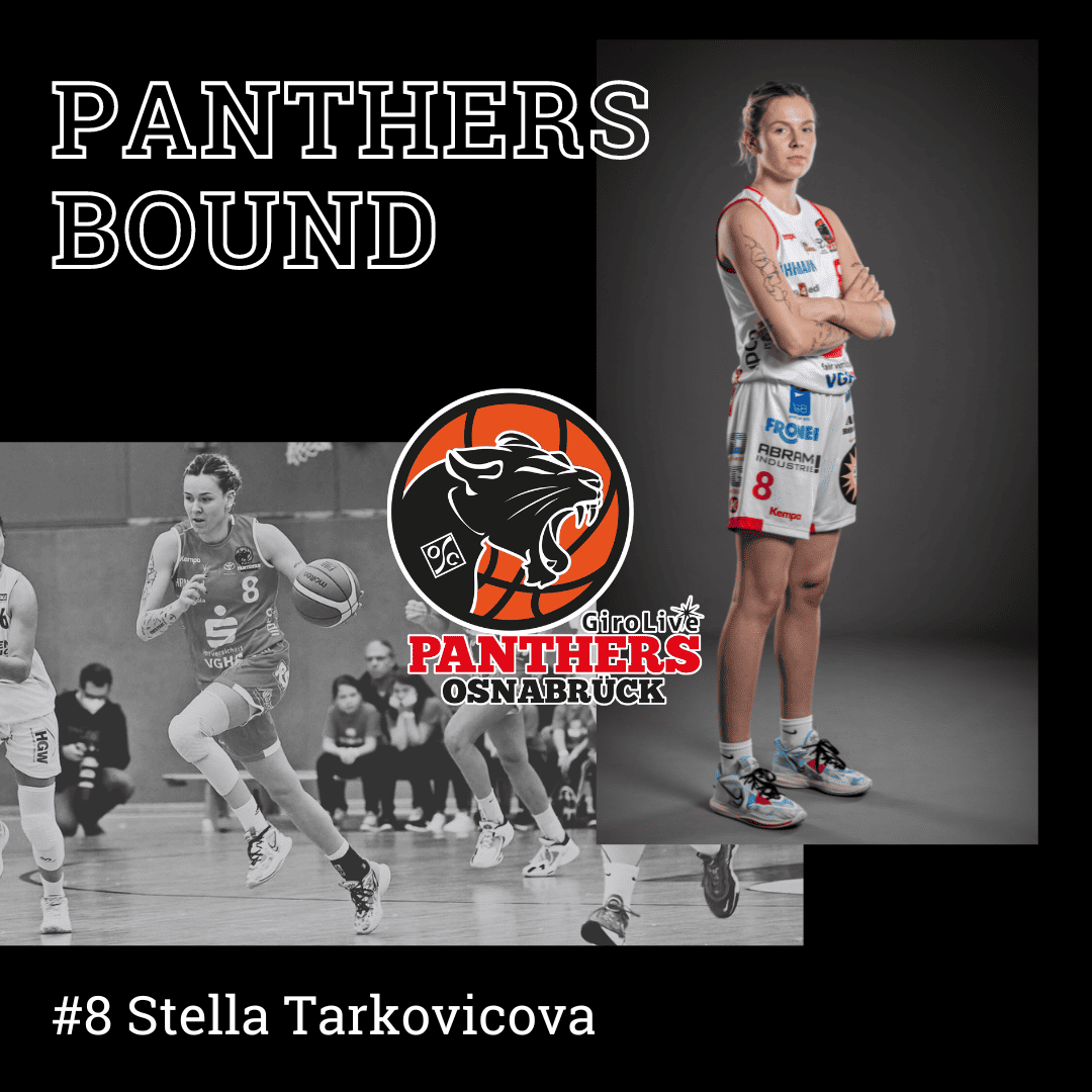Stella Tarkovicova verlängert ihren Vertrag bei den GiroLive-Panthers
